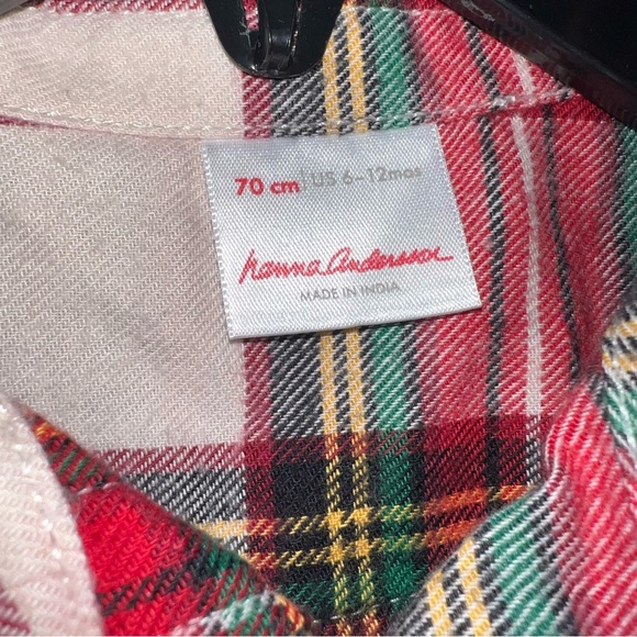 Hanna Andersson plaid button down shirt - Picture 2 of 3